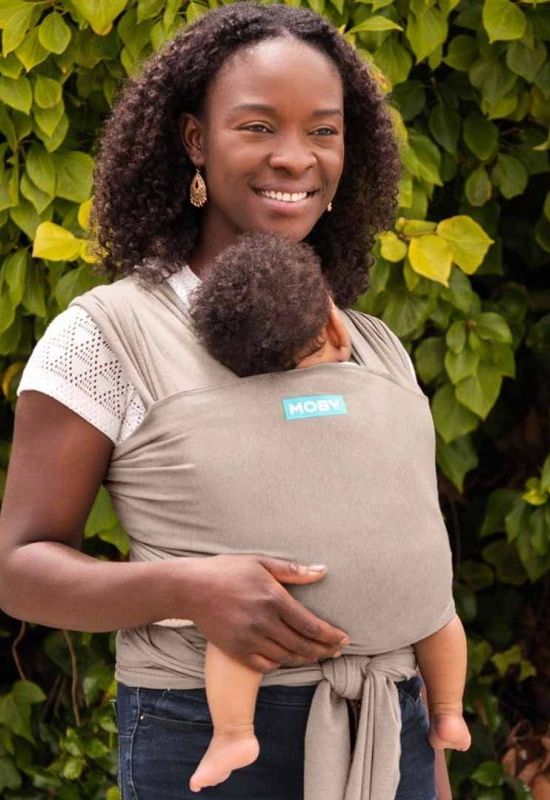 Moby Wrap Elements taupe life