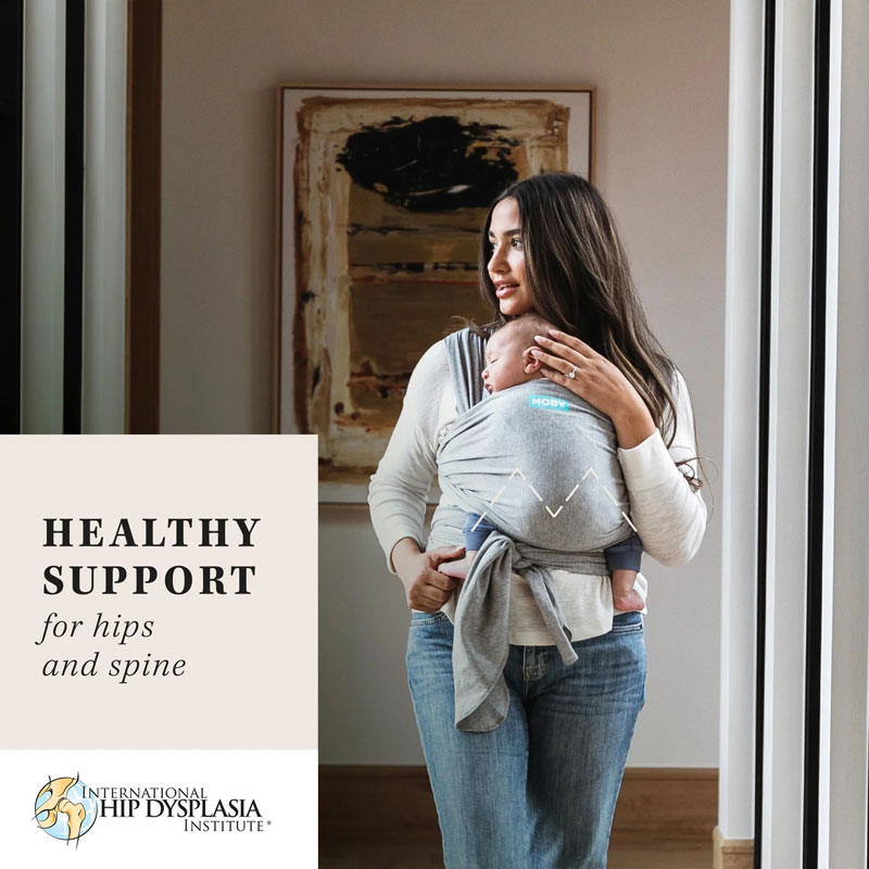 Moby Wrap Classic gray details