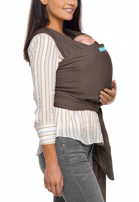 Moby Wrap Tragetuch Classic cacao setie