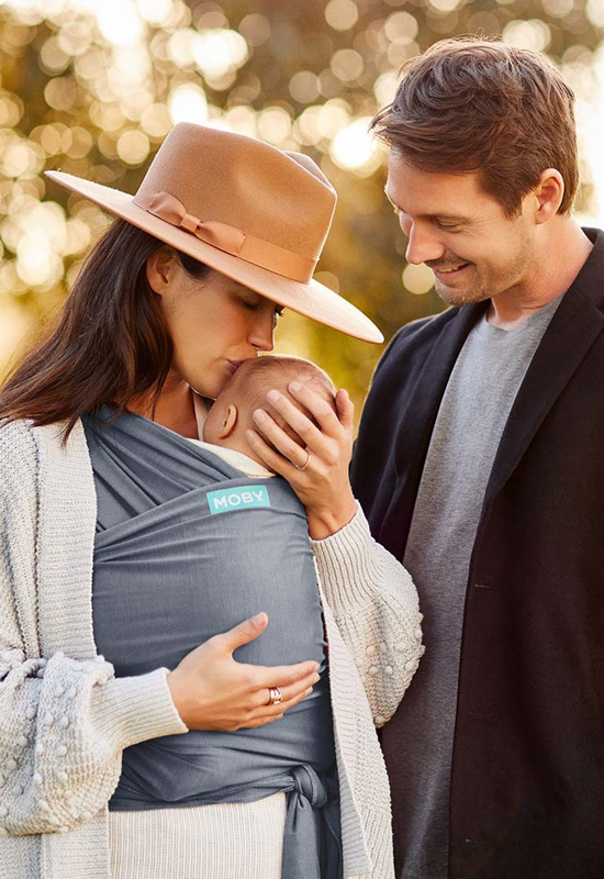 Moby Wrap Tragetuch Flint live